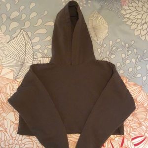 Cropped hoodie